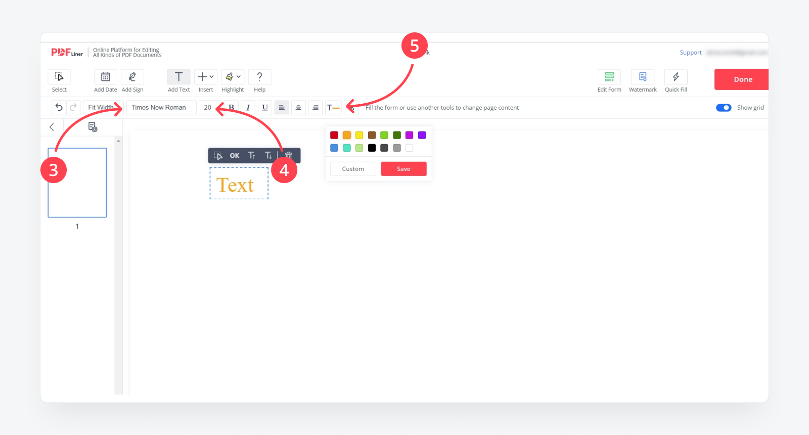 Typing In A PDF: How To Modify Your PDF File Quick And Easy — PDFliner