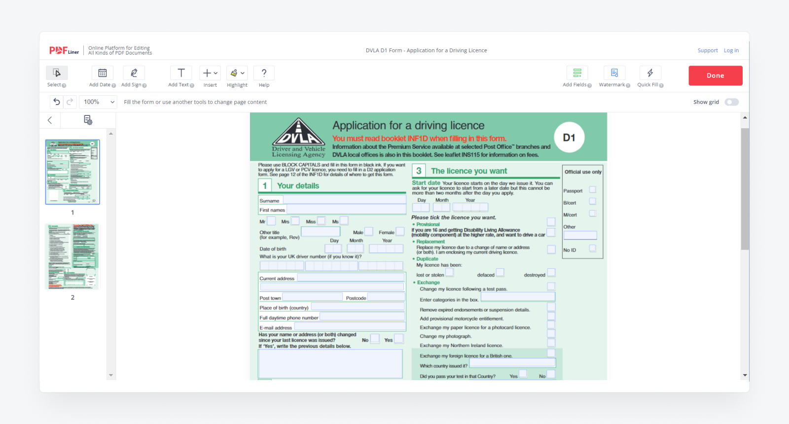 How To Fill In A D1 Form: Step-by-Step Instructions