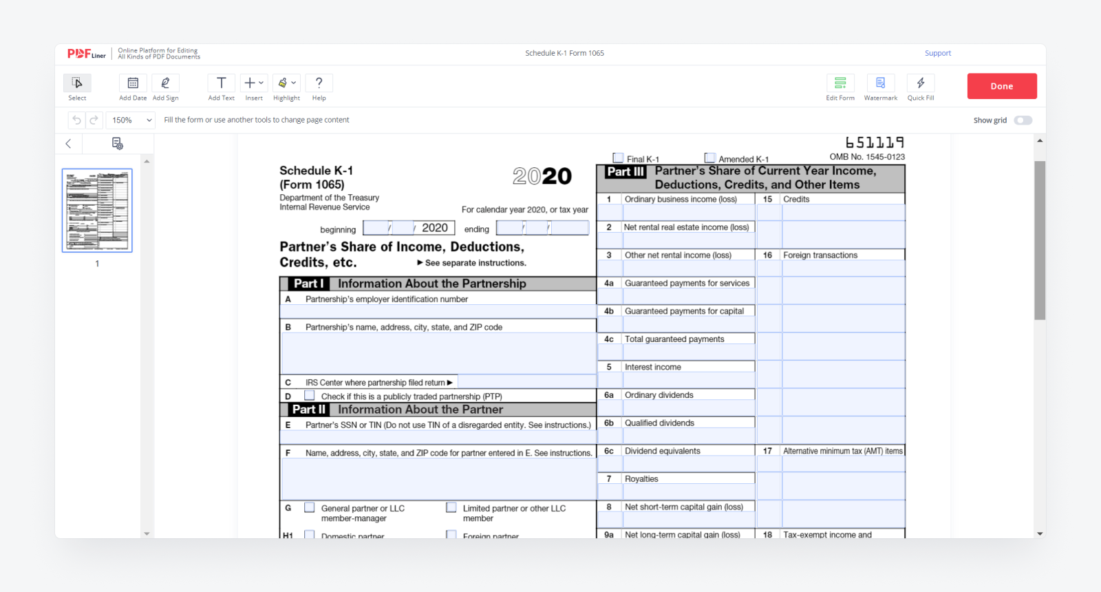 how-to-fill-out-schedule-k-1-form-1065-partner-s-share-with-ease