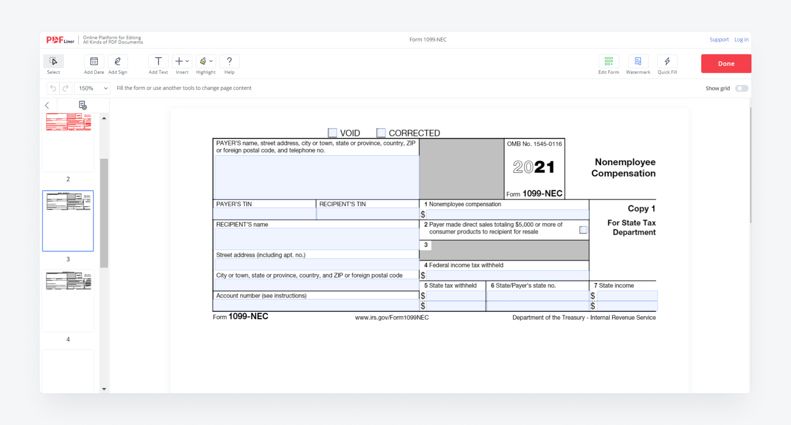 How to Fill Out a 1099NEC Form Top Form 1099NEC Instructions