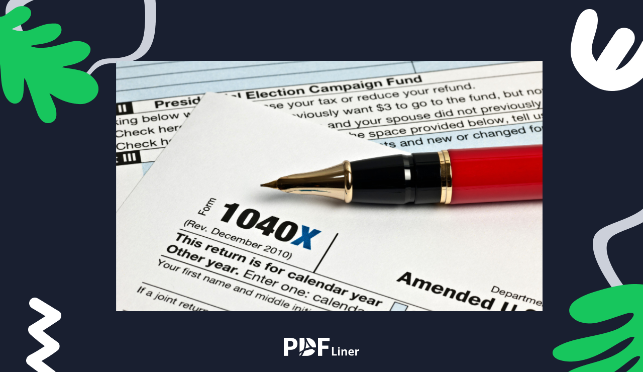 How to Get a 1040-X Form Claim Additional Deductions Correctly - Image Preview