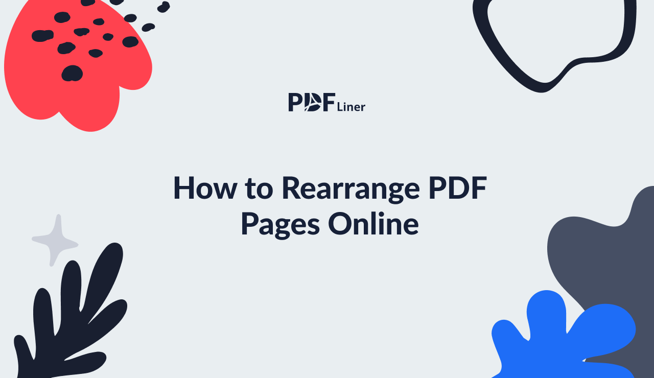 How to Rearrange PDF Pages Online - Image Preview