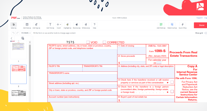 What Is a 1099-S Form and How to File It - Image Preview