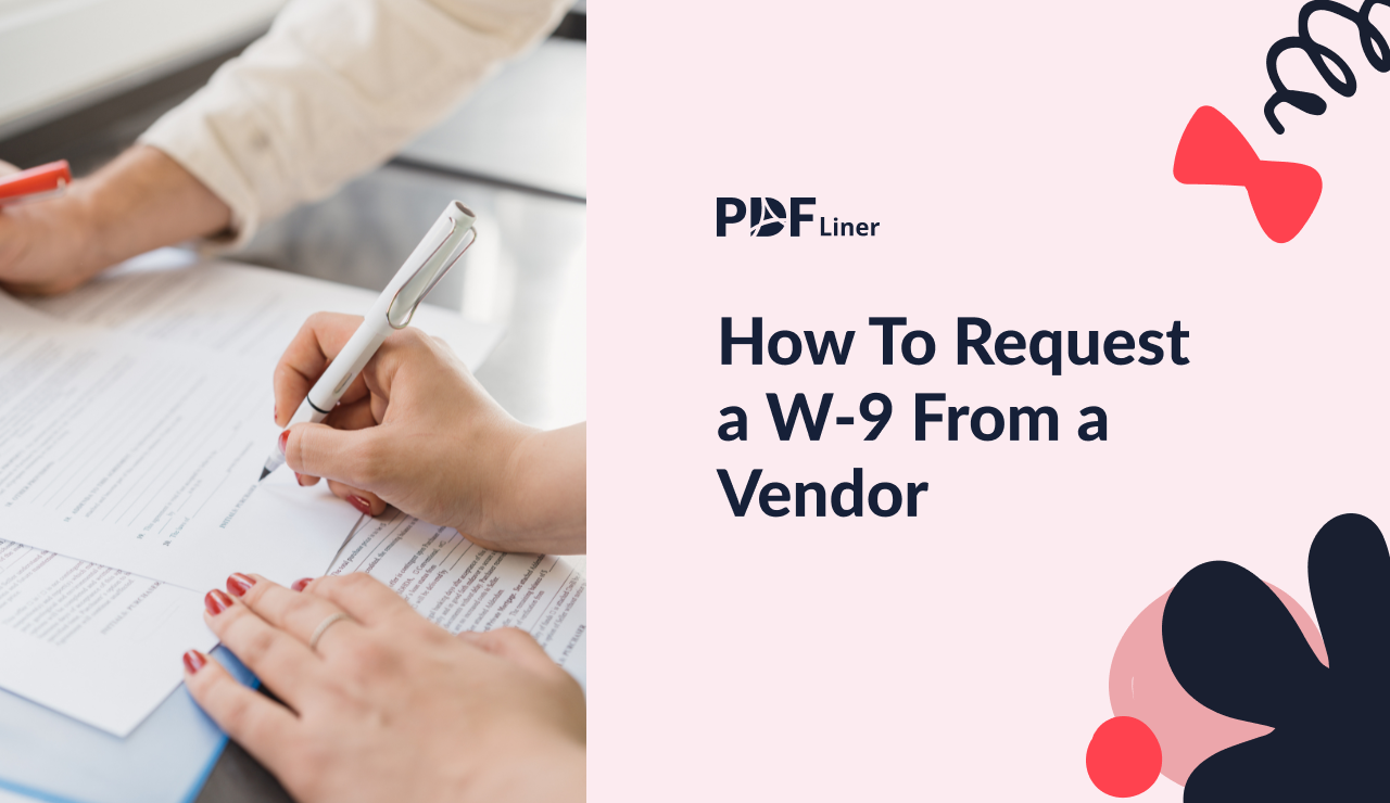 How To Request a W-9 From a Vendor - Image Preview