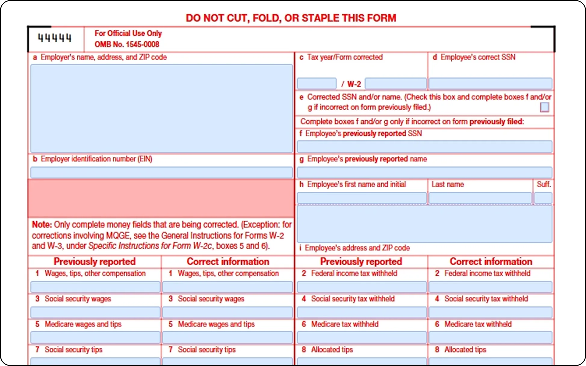 Correcting W-2 Form Errors: Complete Guide - Image Preview