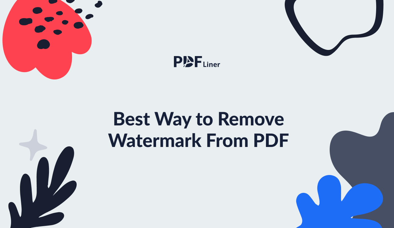 Best Way to Remove Watermark From PDF - Image Preview
