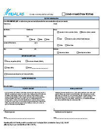 Picture of WA FidaLab Requisition Form