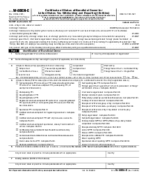 Picture of Form W-8BEN-E