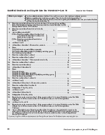 Picture of Qualified Dividends and Capital Gain Tax Worksheet 2025