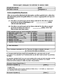 Picture of Work Restrictions Letter Template