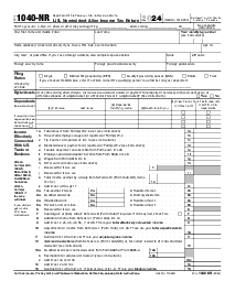 Picture of Form 1040-NR (2024)