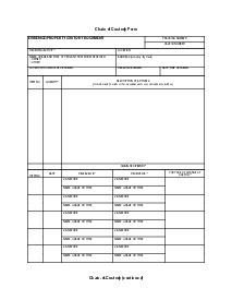 Picture of Chain of Custody Form