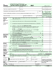 Picture of IRS Form 1040EZ