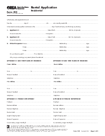 Picture of Ontario Rental Application Form 410