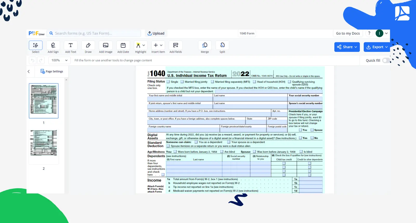  Tax Forms for Business