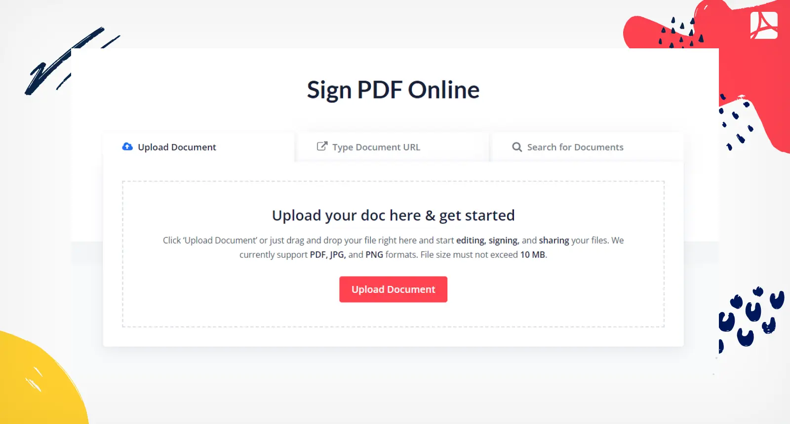Sign PDFs Online