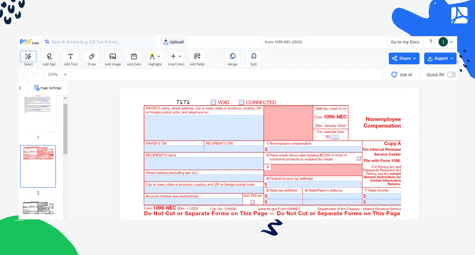 Form 1099-NEC