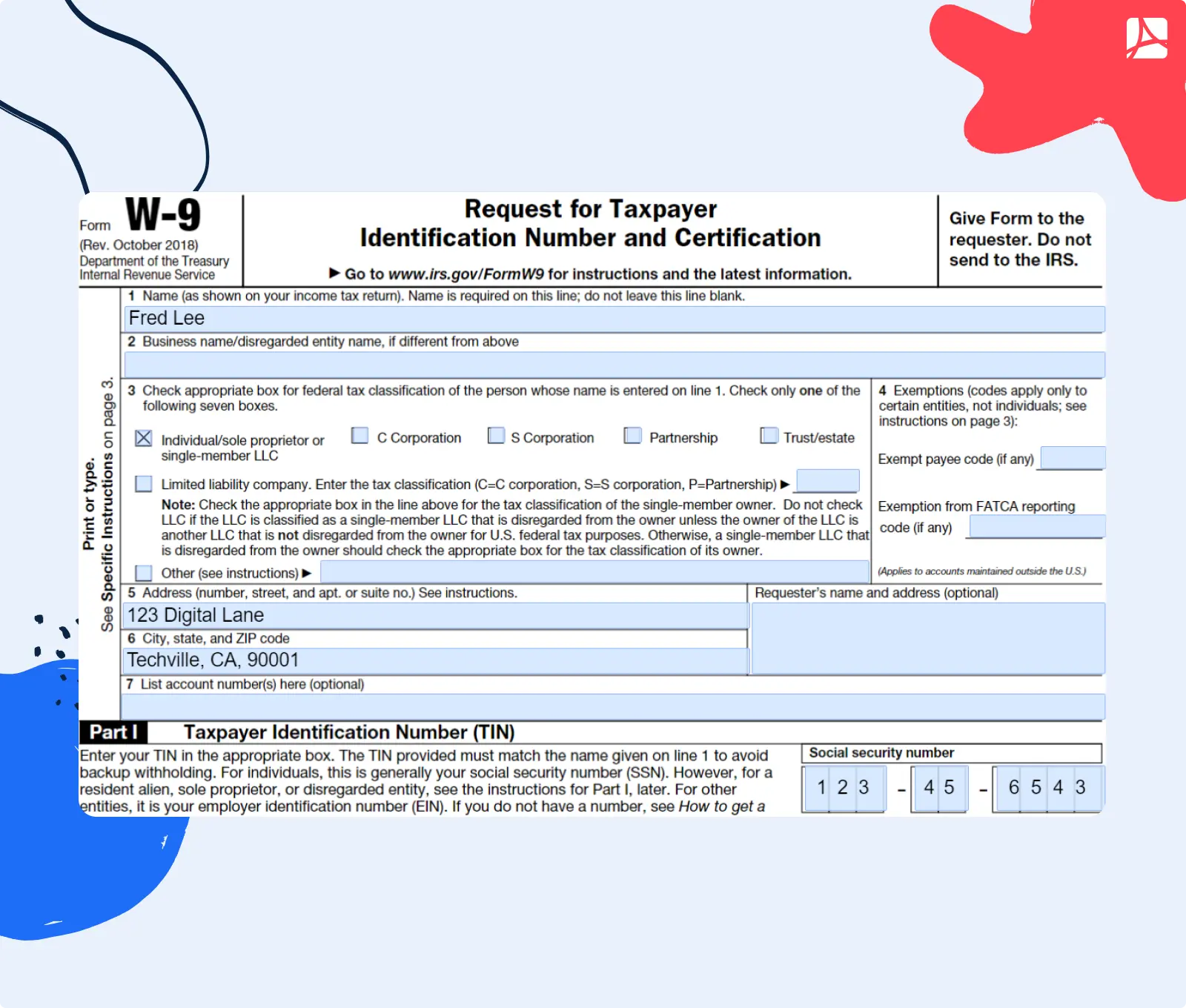 Contractor Without Single Member LLC