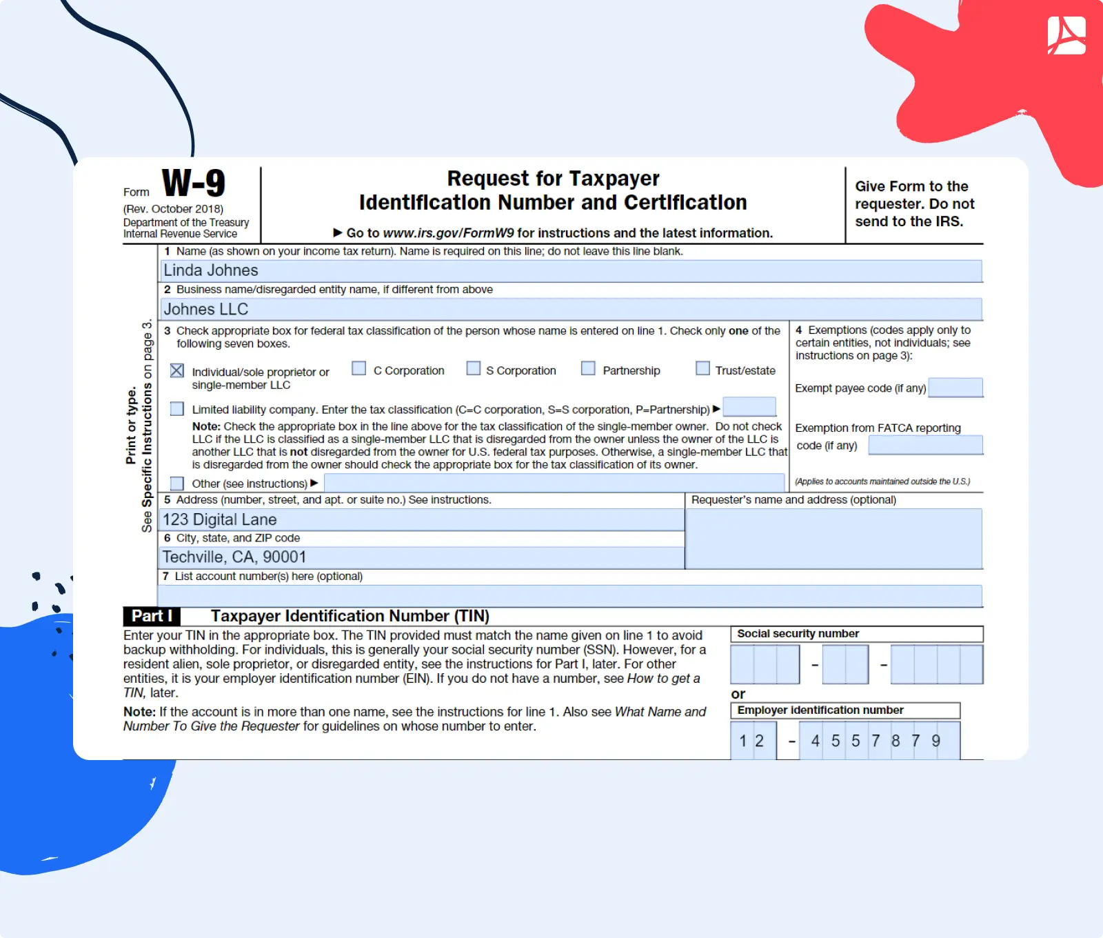 Contractor With Single Member LLC